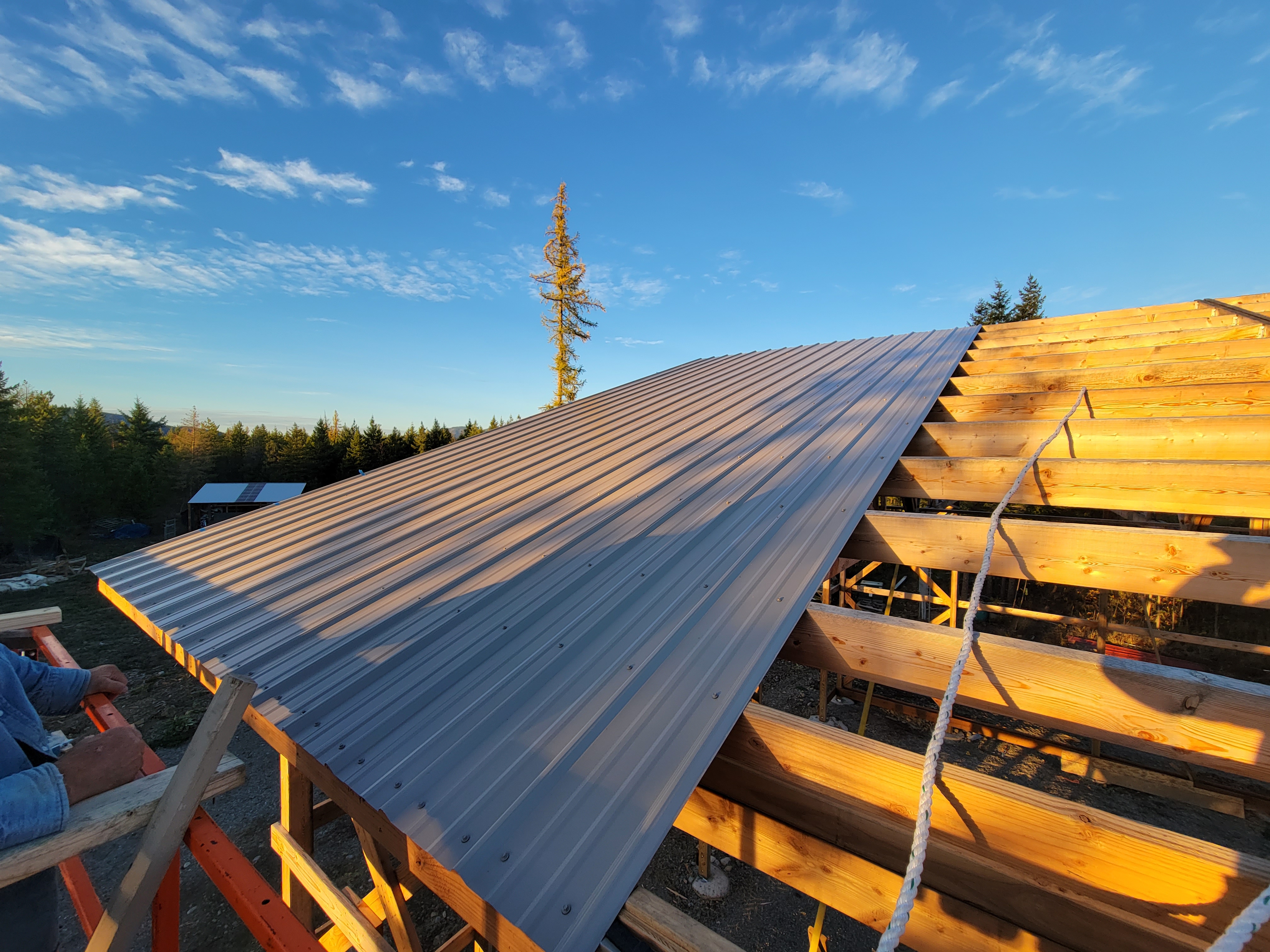 North Idaho residential roof construction